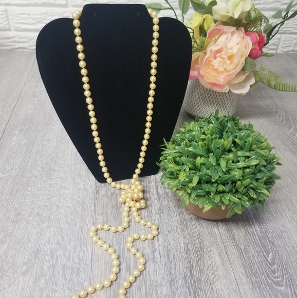 Vintage long strand of pearls - Picture 2 of 7